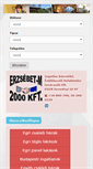 Mobile Screenshot of erzsebet2000.hu