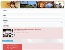 Tablet Screenshot of erzsebet2000.hu
